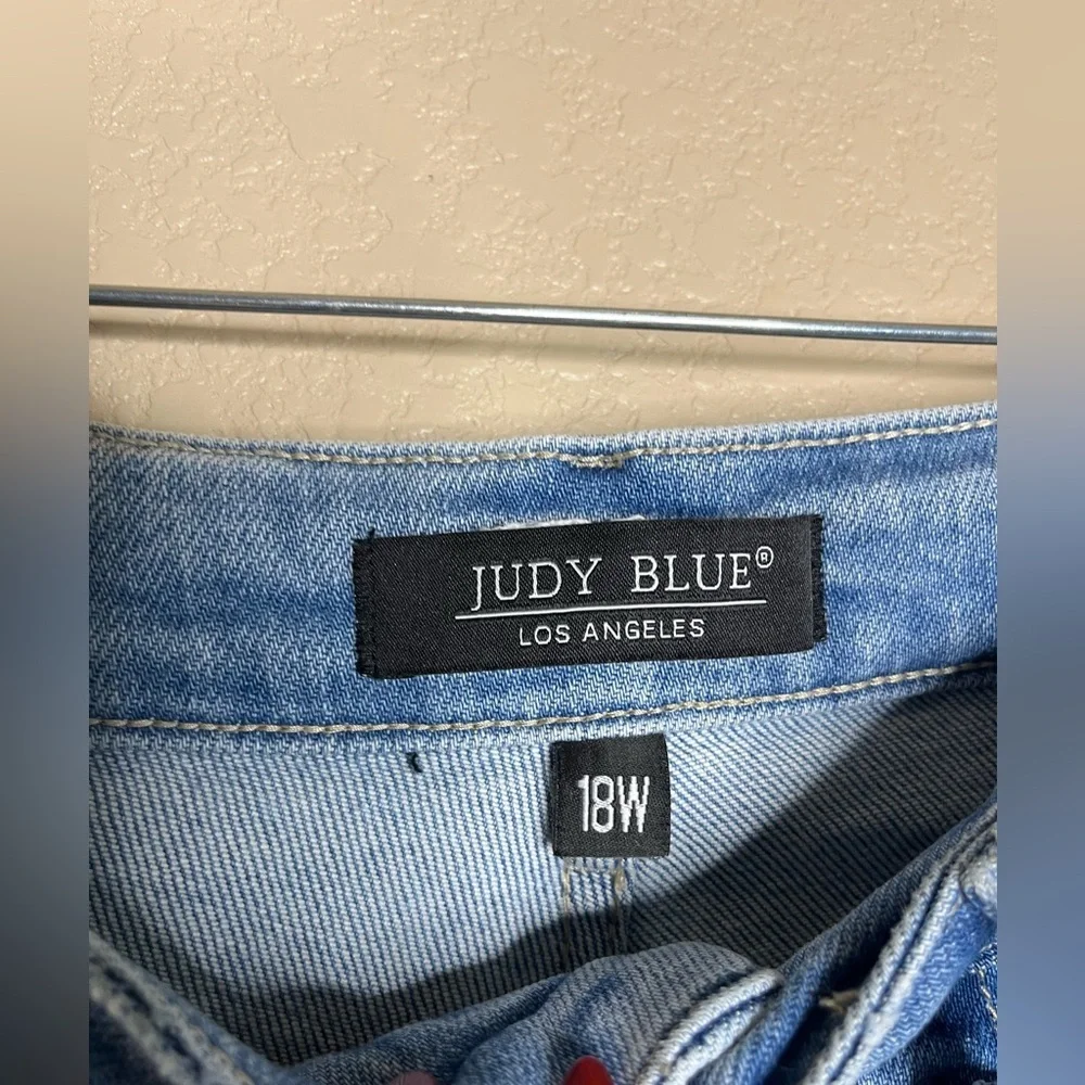 Judy Blue Star Pocket Boyfriend Jeans size 18 W